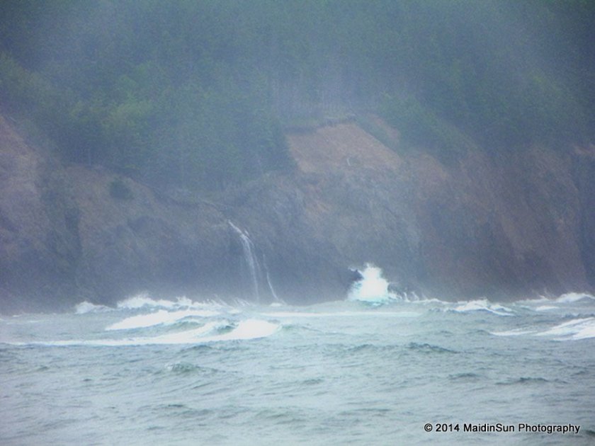 The Waterfall.  (Cape Breton Island, Nova Scotia.  June 2012.)